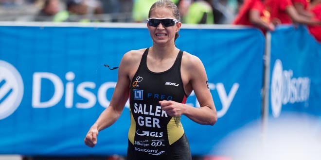 Starke Vierte - Sophia Saller - Bild (c) Deutsche Triathlon Union/ Jo Kleindl