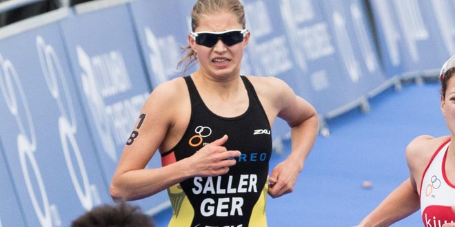 Top-10-Ergebnis im "Heimrennen" für Sophia Saller - Foto: Deutsche Triathlon Union/ Jo Kleindl